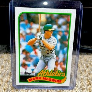 1988 Mark McGwire #70 Topps card